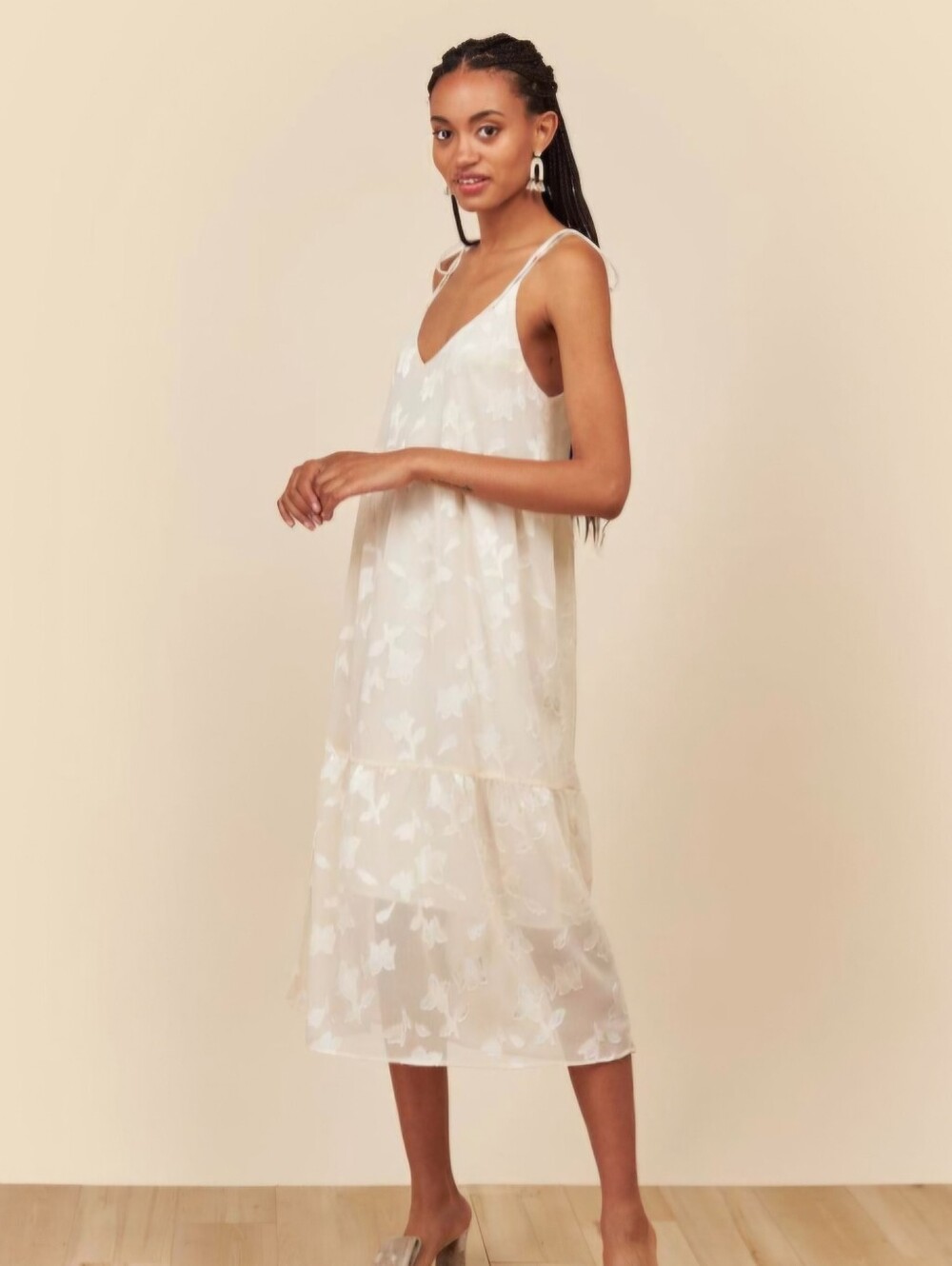 Park & Fifth Cream Jericho Dress